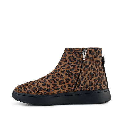 WODEN Abbi Suede Print Boots 327 Leopard