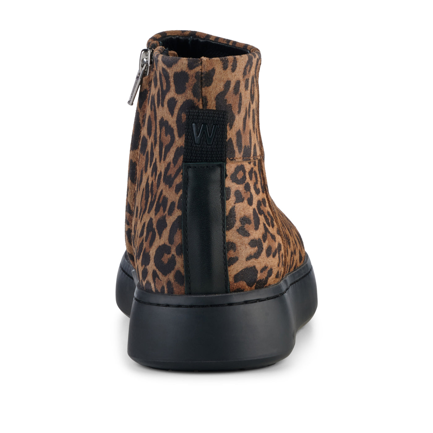 WODEN Abbi Suede Print Boots 327 Leopard