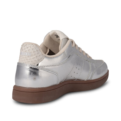 WODEN Bjork Leather Sneakers 039 Silver