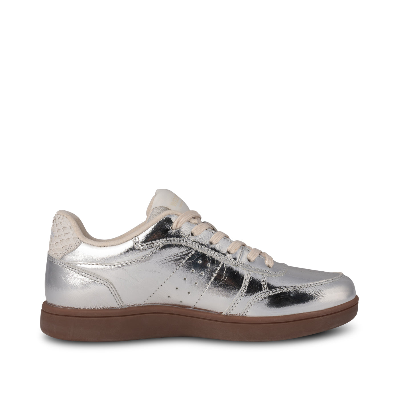 WODEN Bjork Leather Sneakers 039 Silver