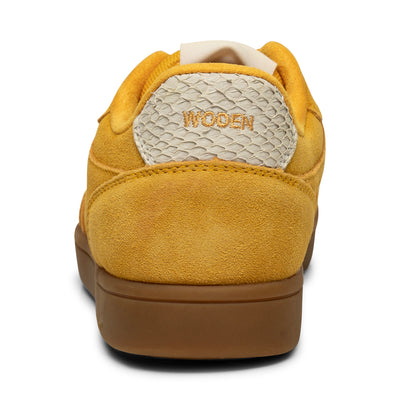 WODEN Bjork Suede Sneakers 115 Old Gold