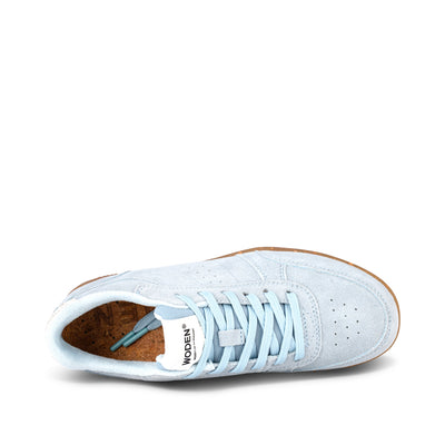 WODEN Bjork Suede Sneakers 522 Ice Blue