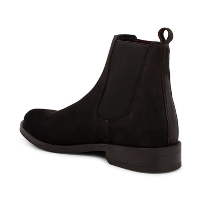 WODEN BLACK Charles Boots 015 Black nubuck