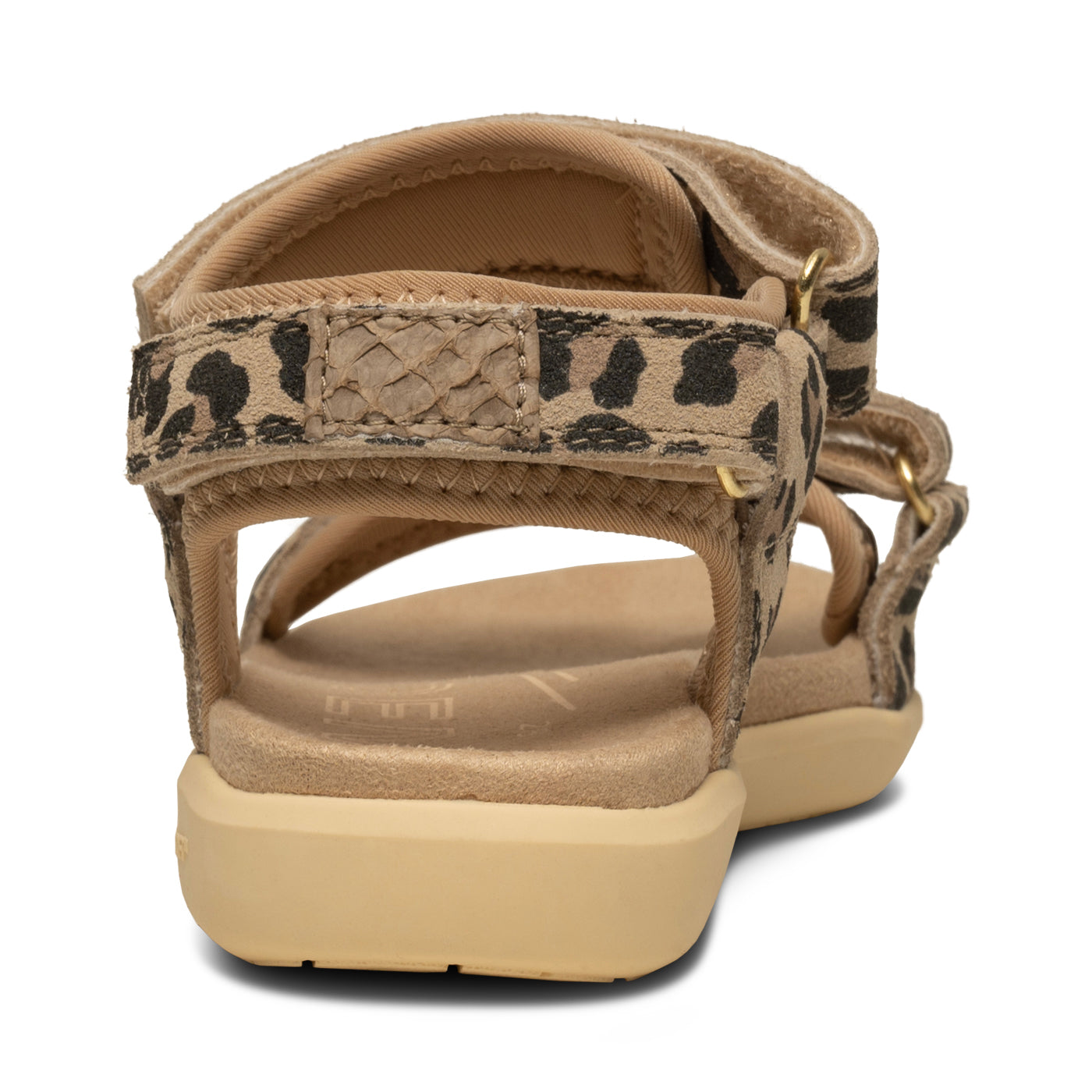 WODEN KIDS Cirkeline Leo Suede Sandals 327 Leopard