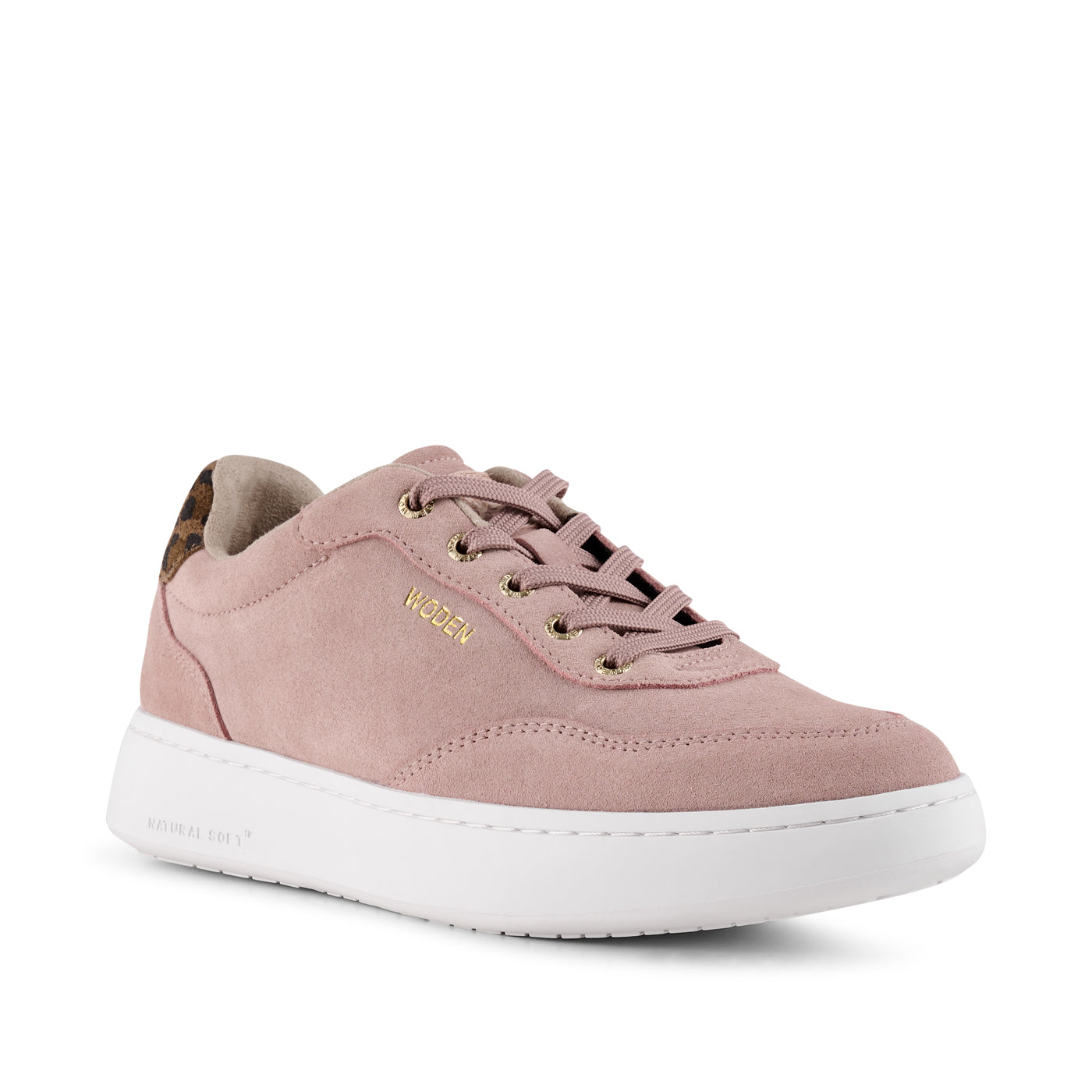 WODEN Evelyn Suede Sneakers 800 Dry Rose