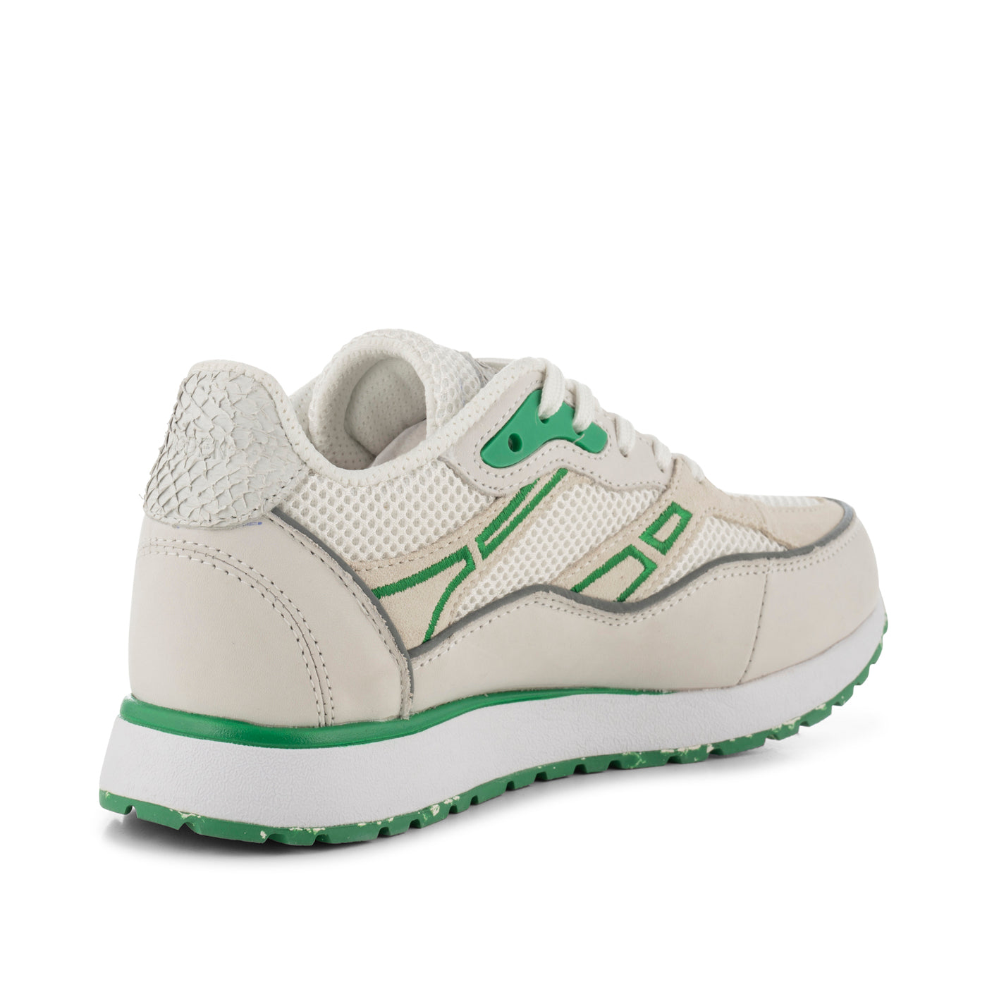 WODEN Hailey Tech Mesh Sneakers 879 White/Basil