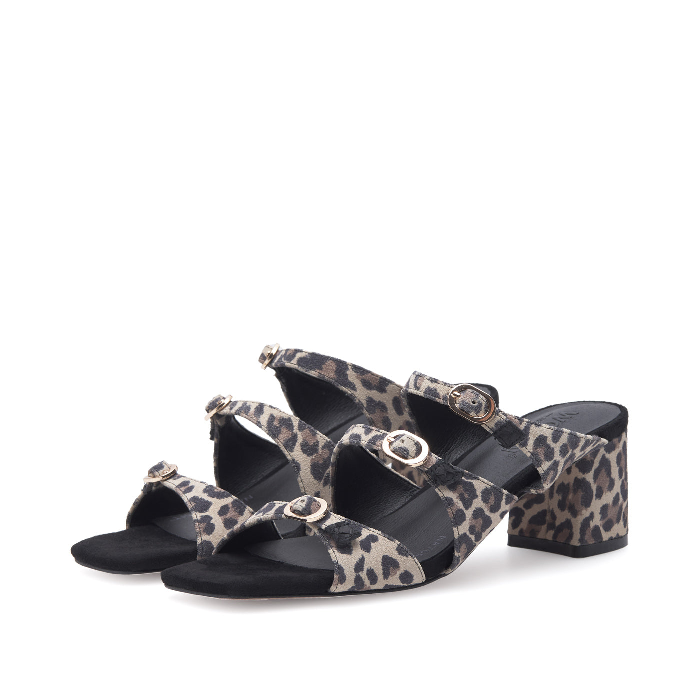 WODEN STB WOMENS Hanna Leo Heels 327 Leopard