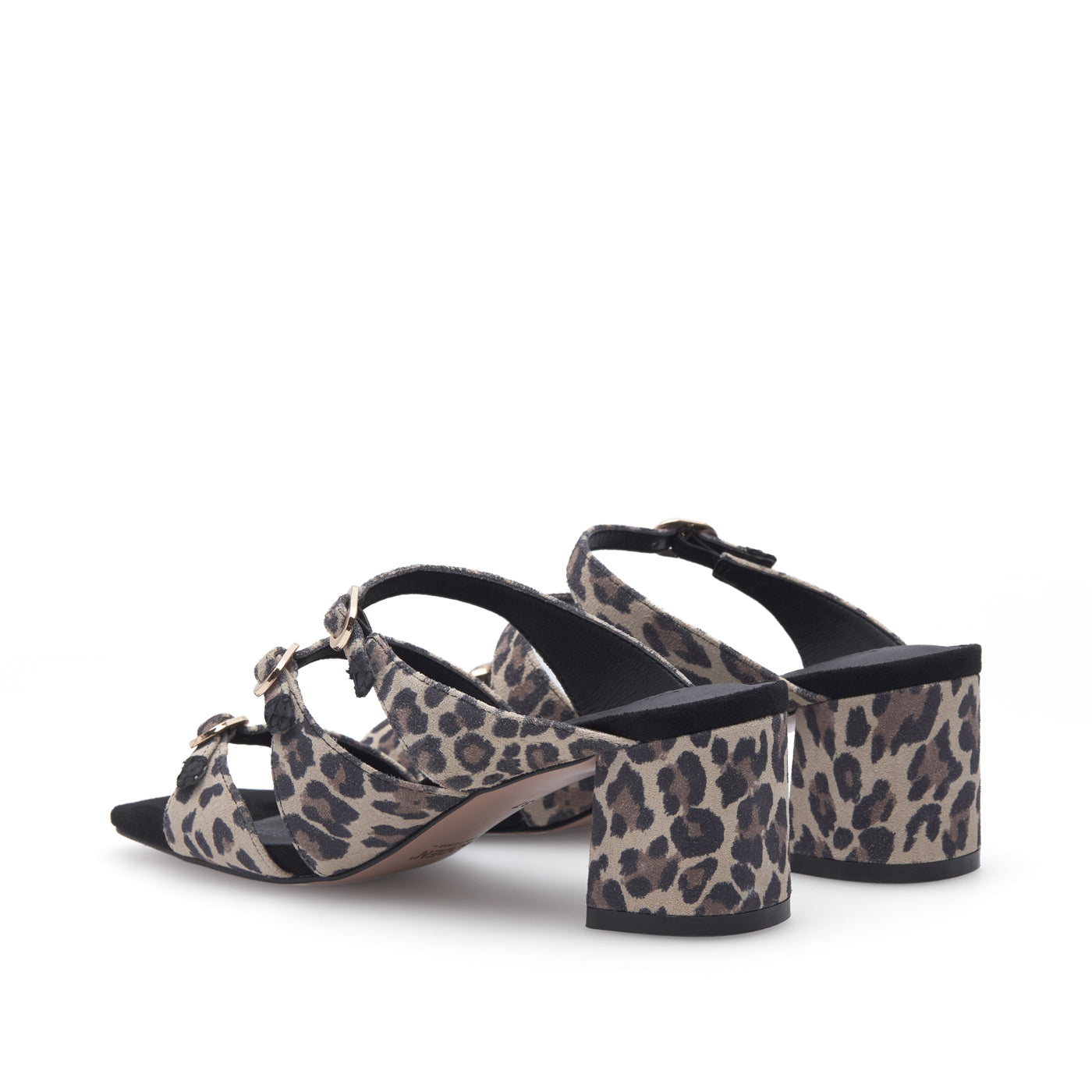 WODEN STB WOMENS Hanna Leo Heels 327 Leopard