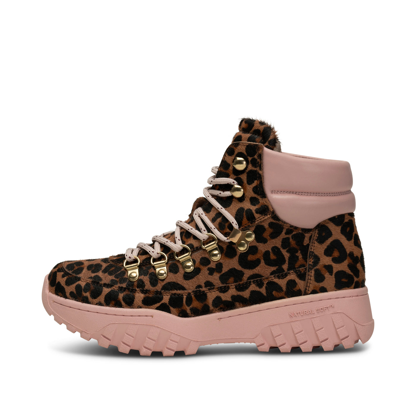 WODEN Iris Track LH Boots 968 Ballerina/Leopard