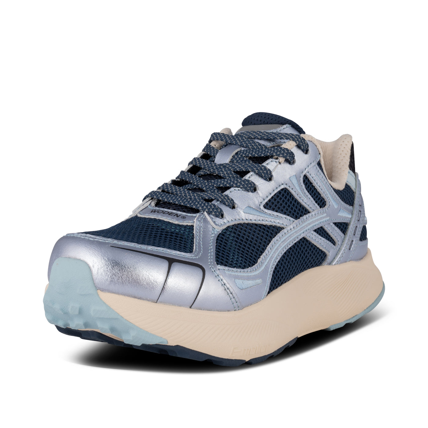 WODEN Josephine Sneakers 322 Ice Blue/Dark Navy