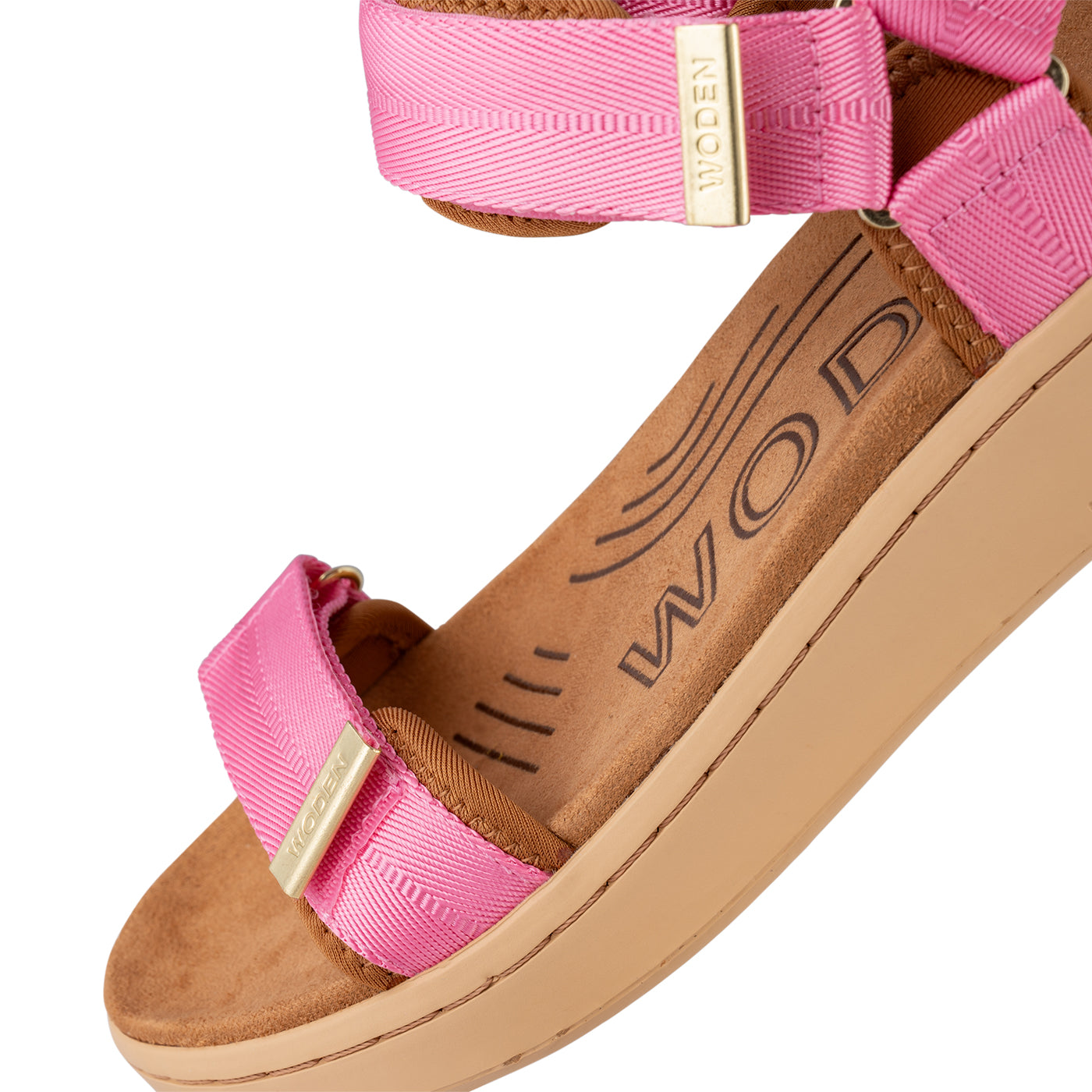 WODEN Line Sandals 144 Aurora Pink