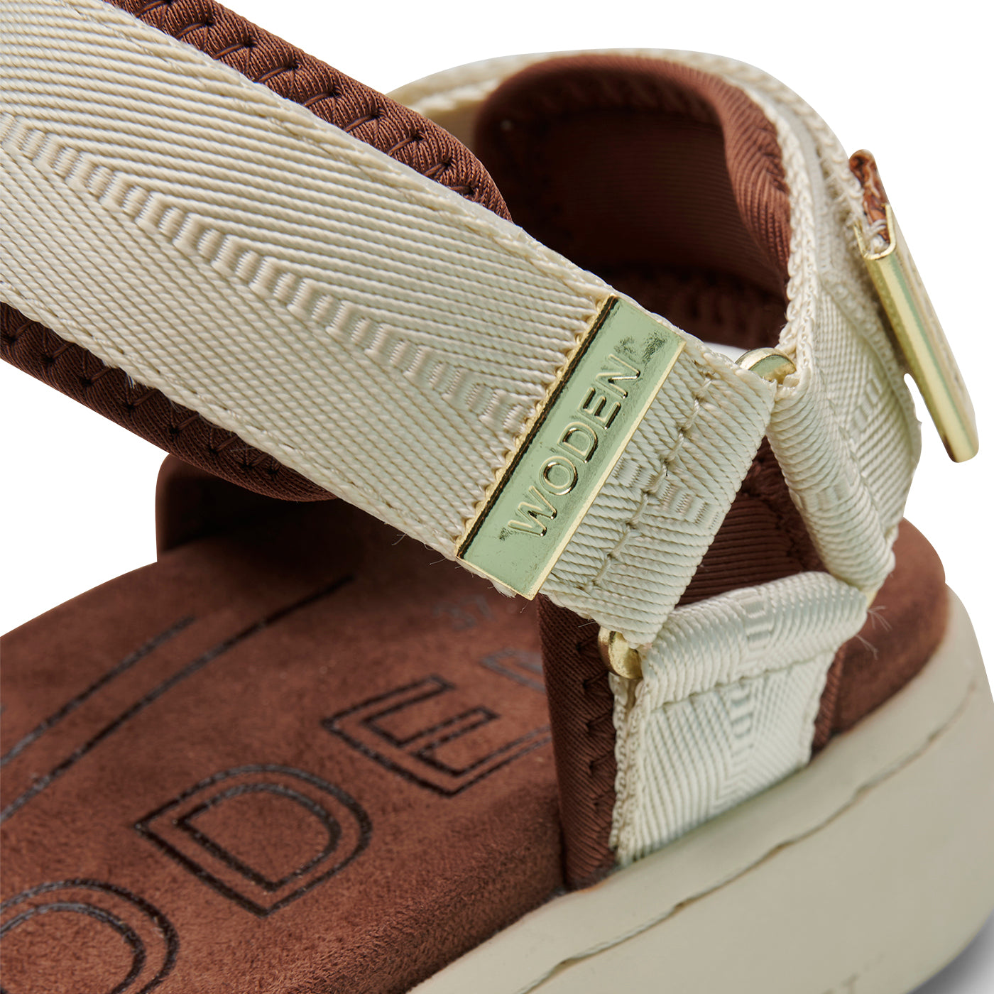 WODEN Line Sandals 813 Ivory