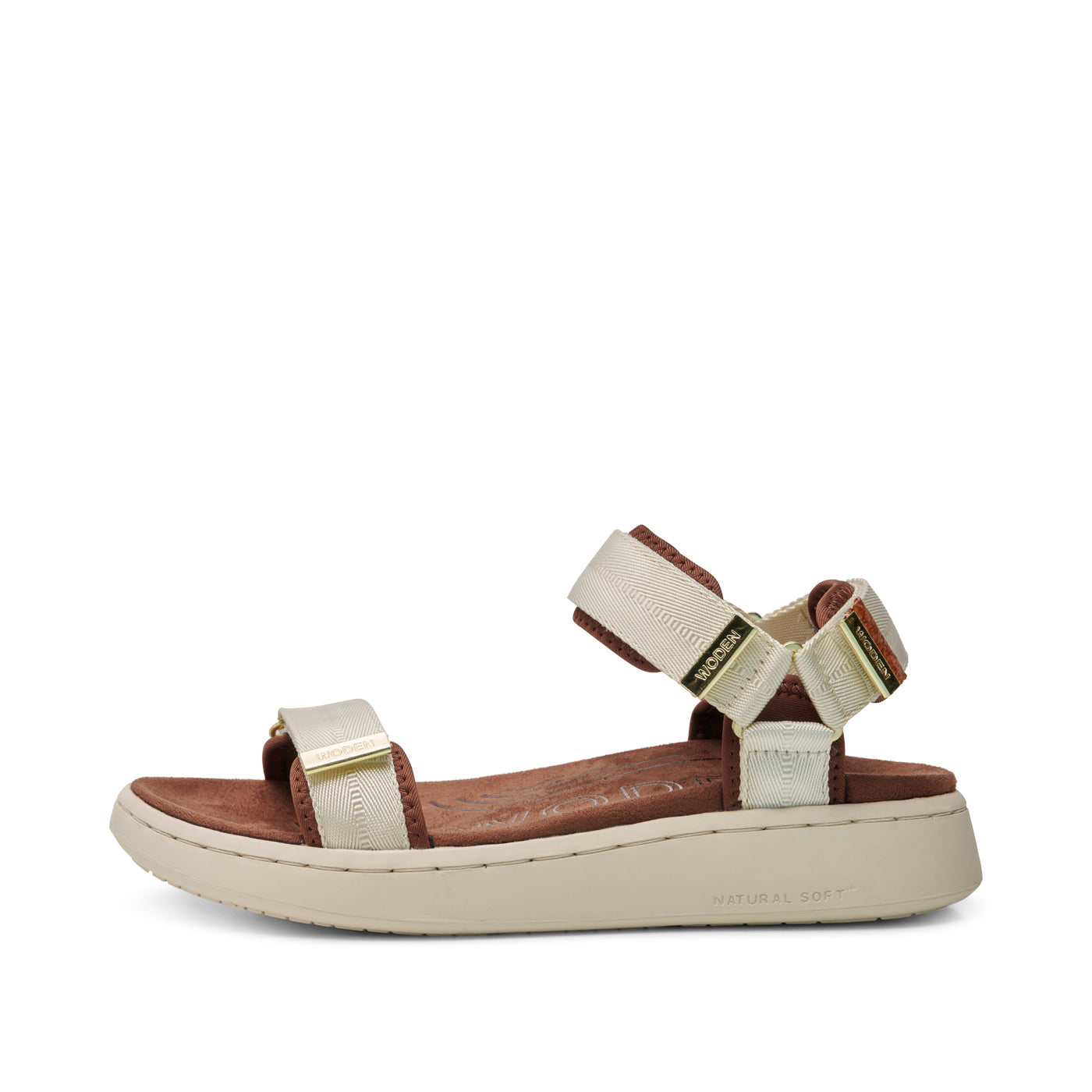 WODEN Line Sandals 813 Ivory