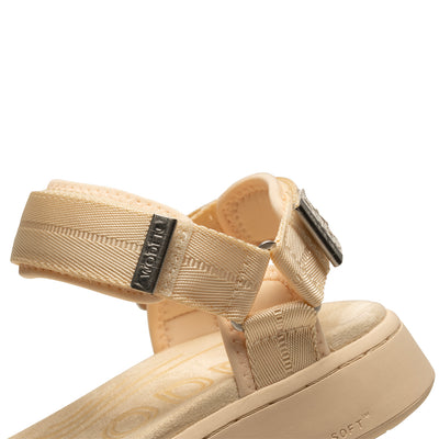 WODEN Line Sandals 939 Shortbread