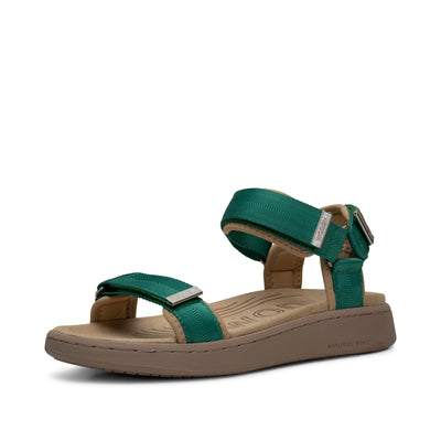 WODEN Line Sandals 974 Emerald