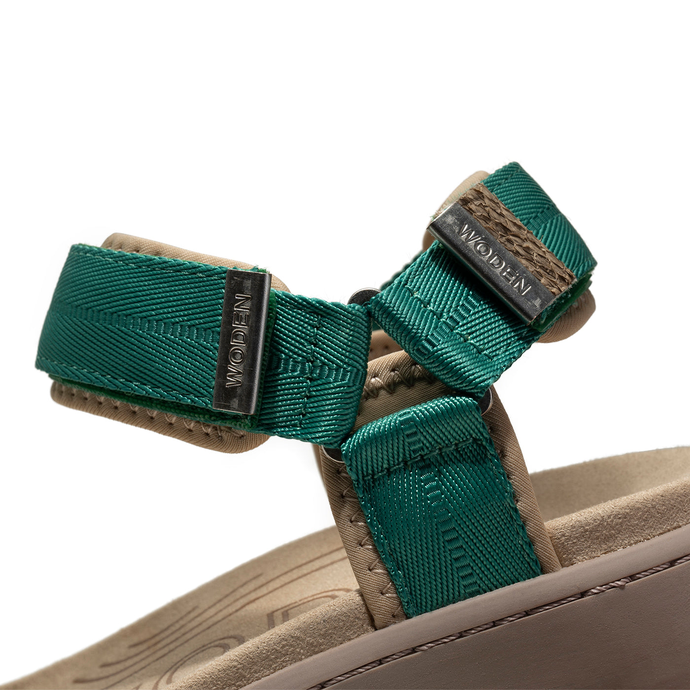 WODEN Line Sandals 974 Emerald