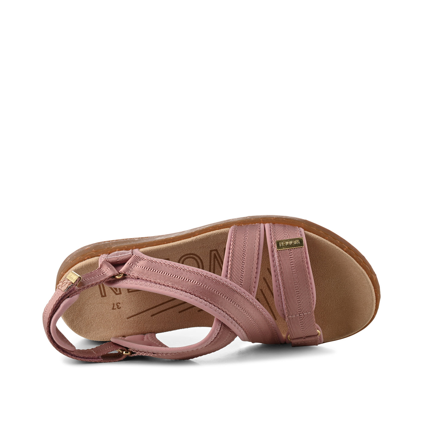 WODEN Line Cross Sandals 516 Zephyr