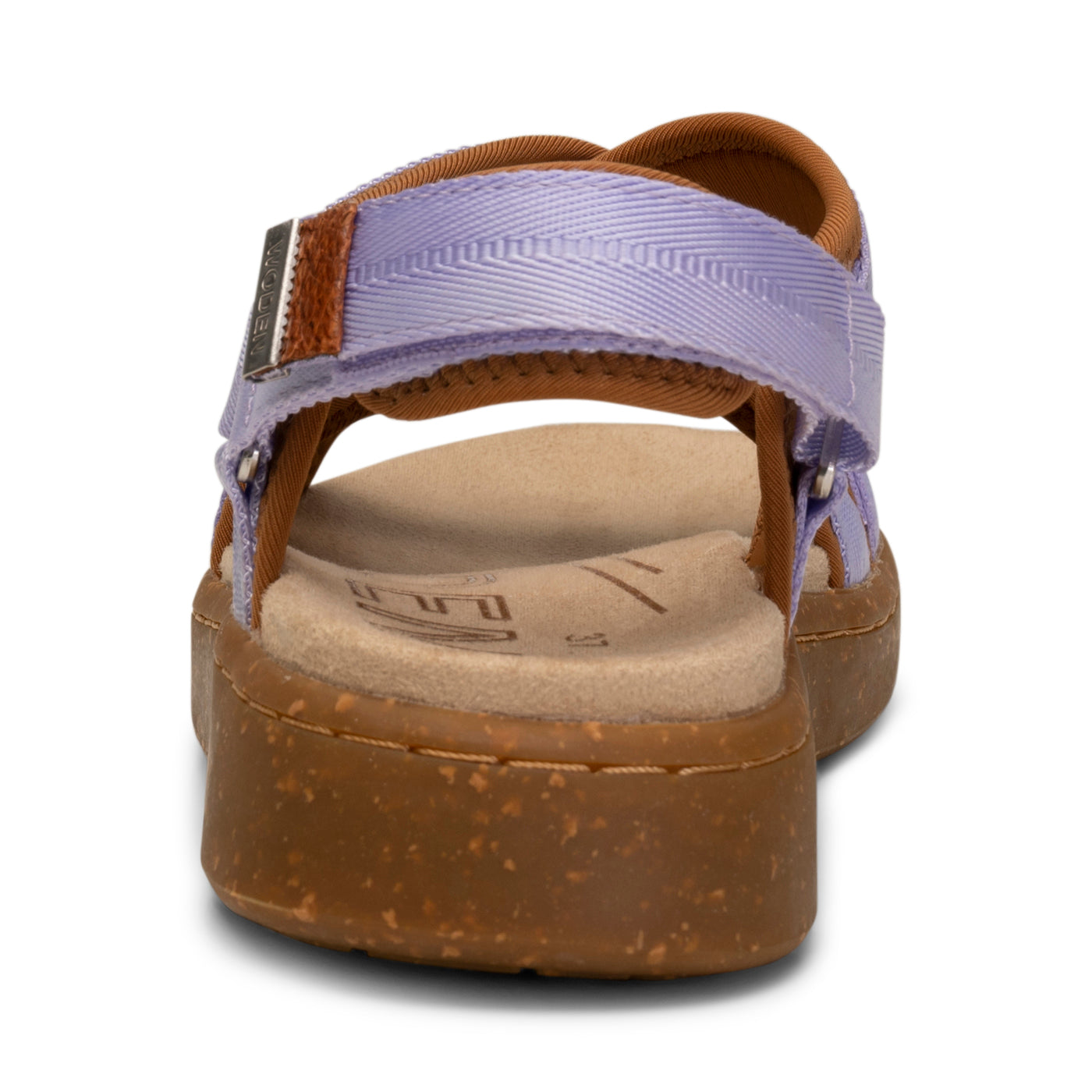 WODEN Line Cross Sandals 906 Orchid/Brown Sugar