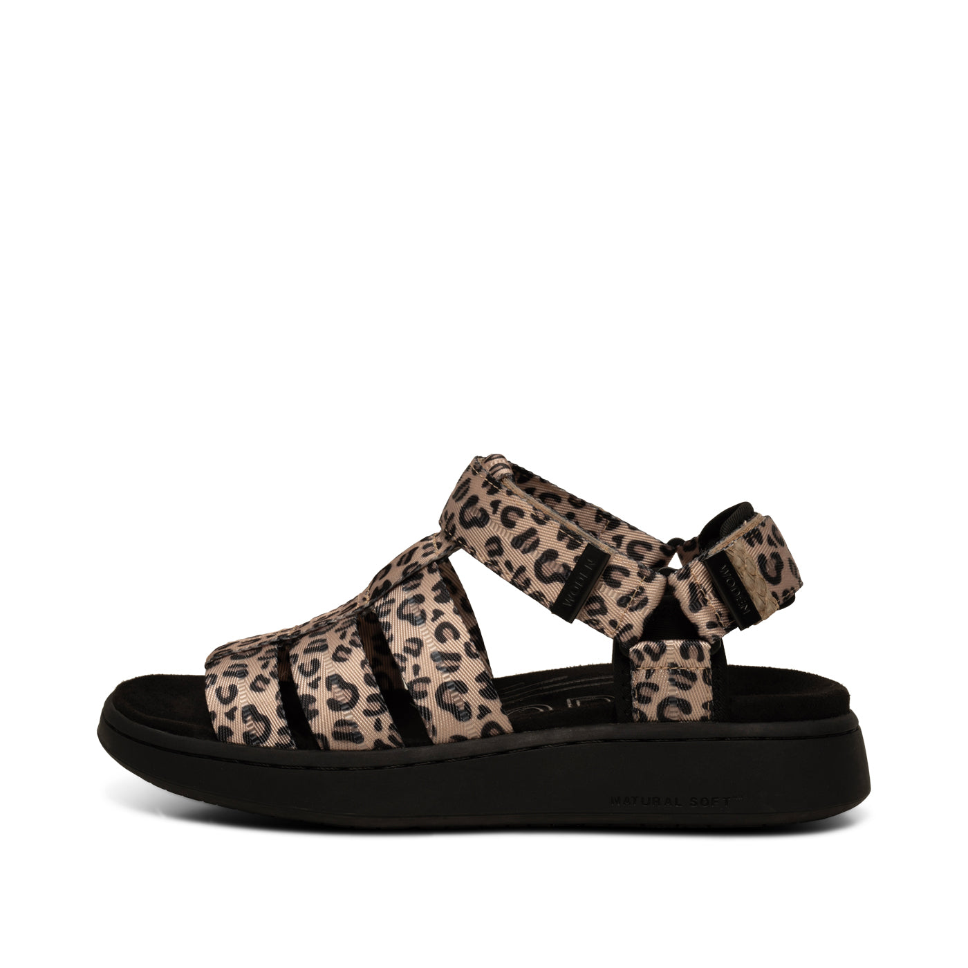 WODEN Line Fisherman Sandals 327 Leopard