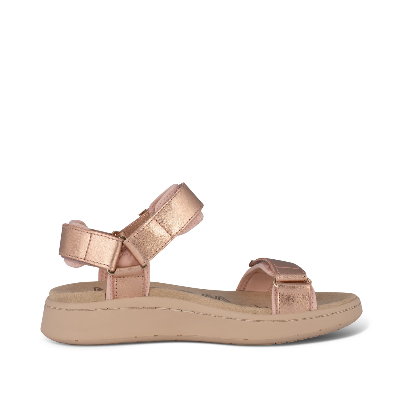 WODEN Line Metallic Sandals 023 Rose