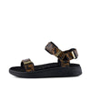 WODEN Line Snake Sandals 085 Brown Snake