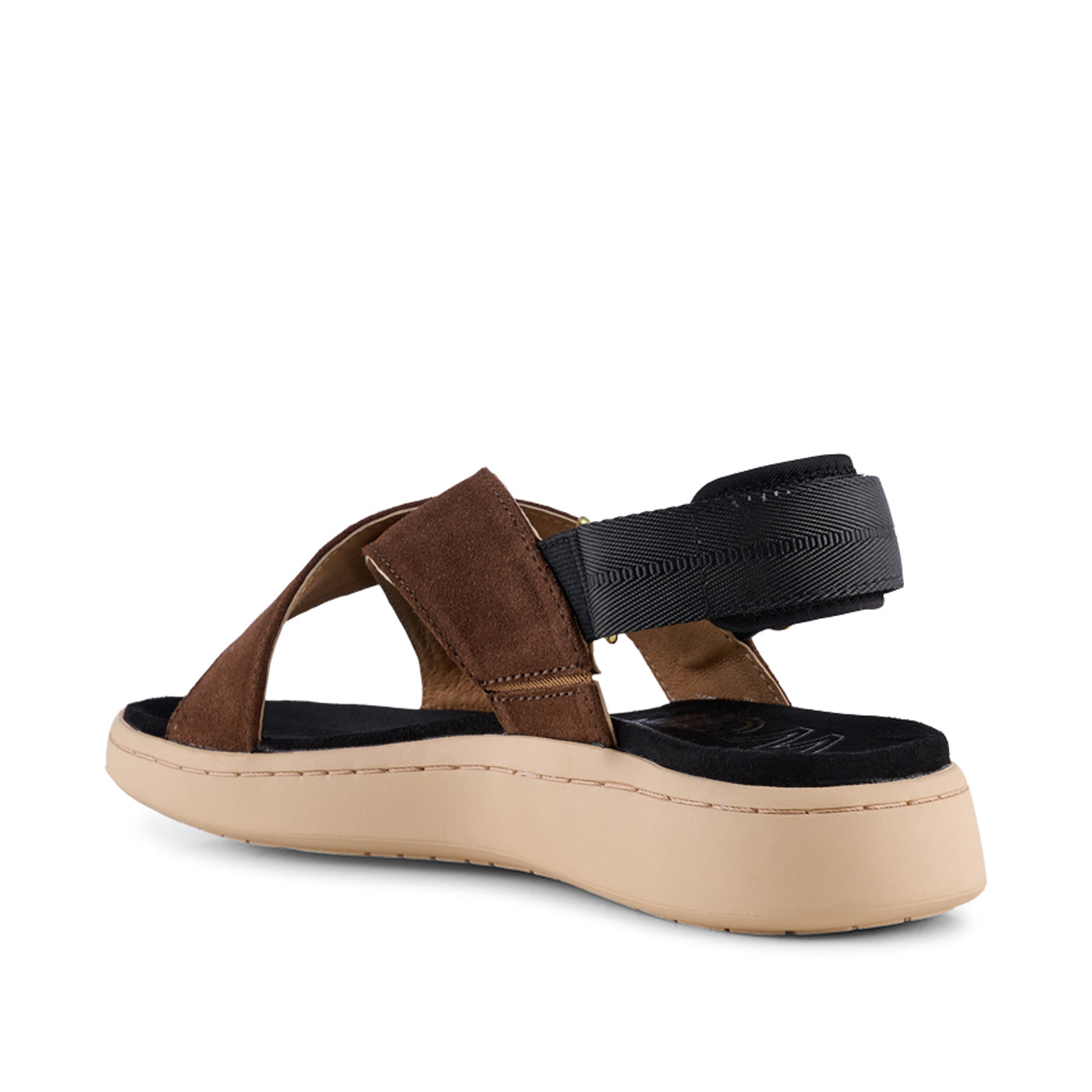 WODEN Luna Suede Sandals 067 Brown