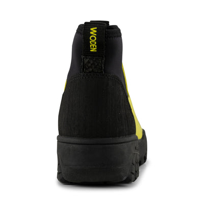 WODEN Magda Low Waterproof Rubber Boots 601 Neon Yellow