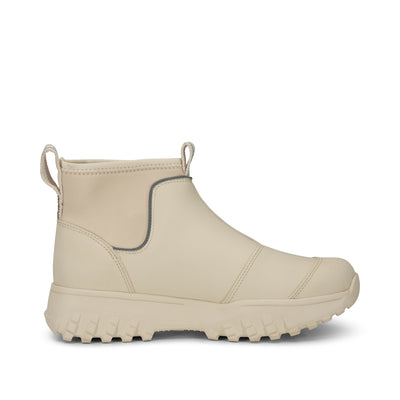 WODEN Magda Low Waterproof Reflective Rubber Boots 813 Ivory