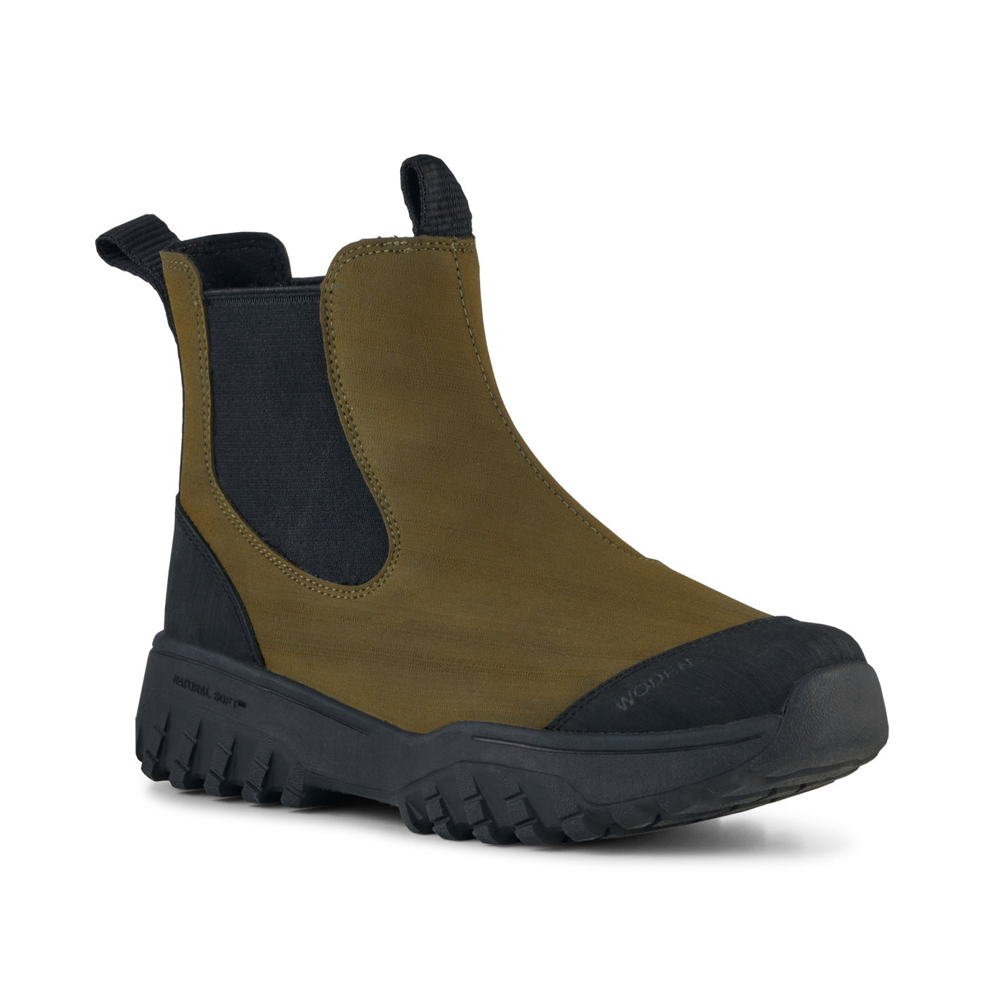 WODEN Magda Rubber Track Boot  Rubber Boots 786 Dark Olive/Black