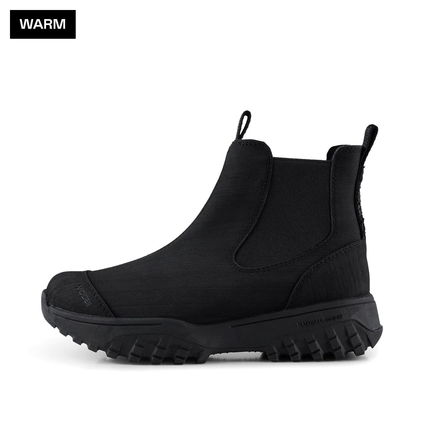 WODEN Magda Track Warm Waterproof Rubber Boots 020 Black