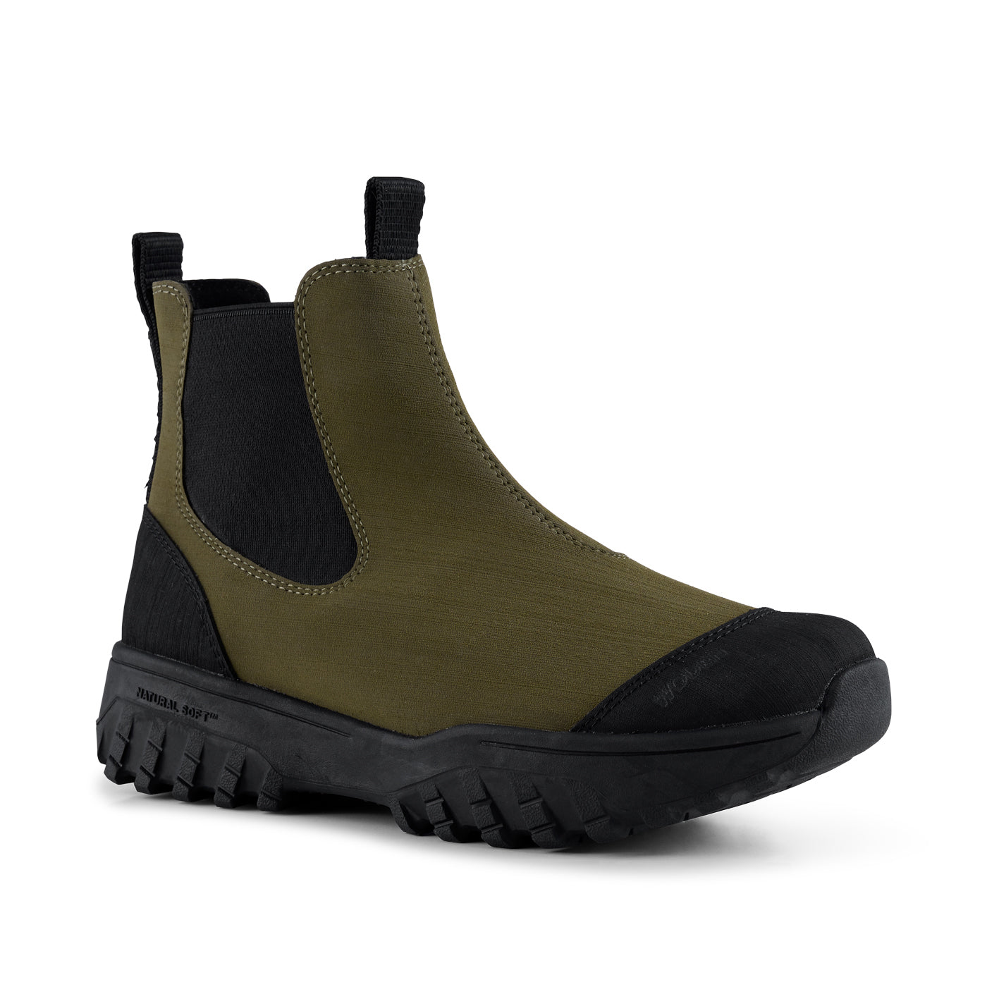 WODEN Magda Track Warm Waterproof Rubber Boots 295 Dark Olive