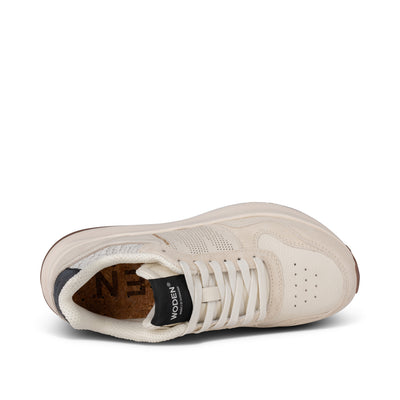 WODEN Mathilde Runner Leather Sneakers 511 Blanc de Blanc