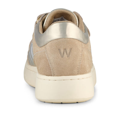 WODEN Monica Metallic Nylon Sneakers 400 Champagne