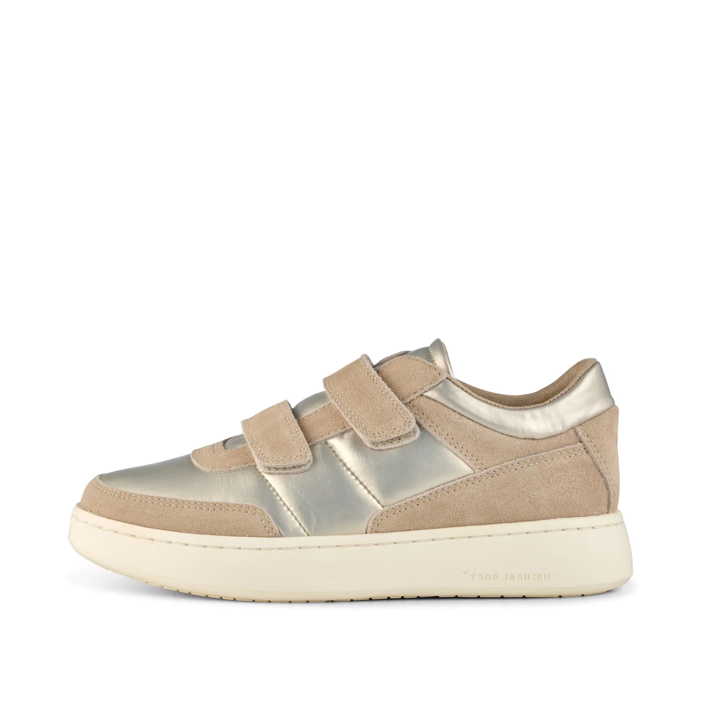 WODEN Monica Metallic Nylon Sneakers 400 Champagne