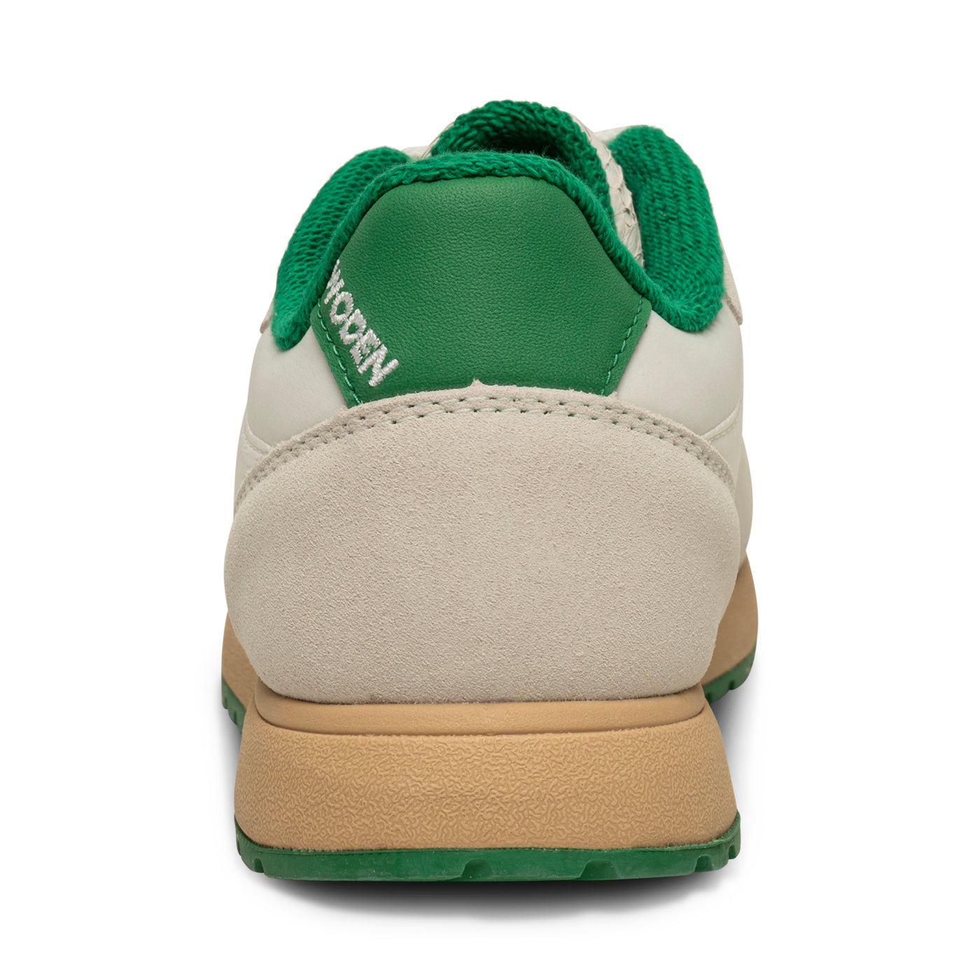 WODEN Nellie Vintage Sneakers 292 Blanc De Blanc/Basil