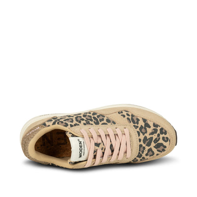 WODEN Nicoline Suede Sneakers 327 Leopard