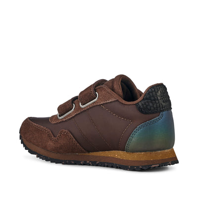 WODEN KIDS Nor Suede Sneakers 064 Chestnut