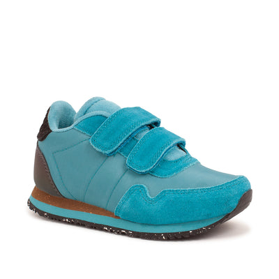 WODEN KIDS Nor Suede Sneakers 641 Teal