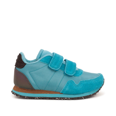 WODEN KIDS Nor Suede Sneakers 641 Teal