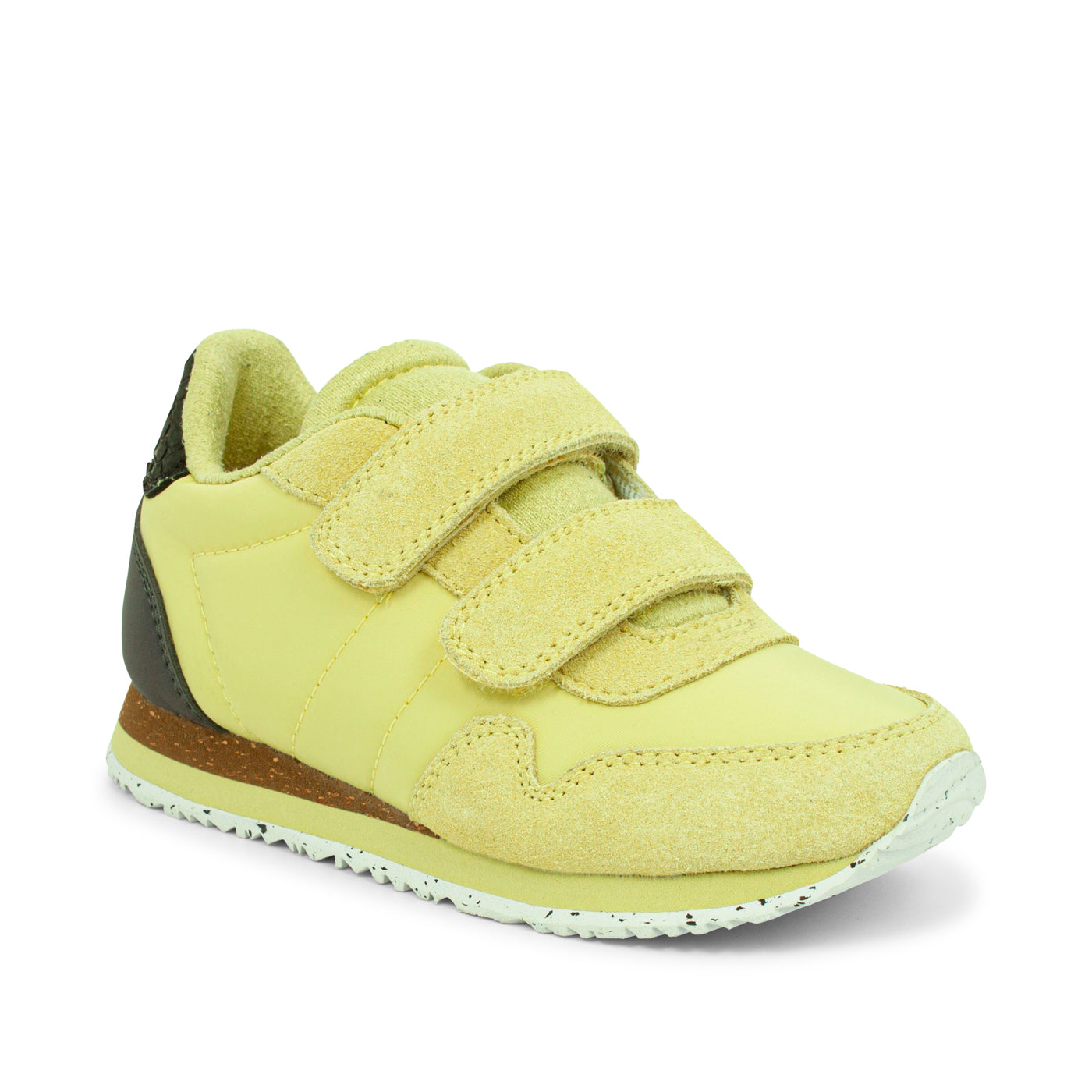 WODEN KIDS Nor Suede Sneakers 661 Lemongrass