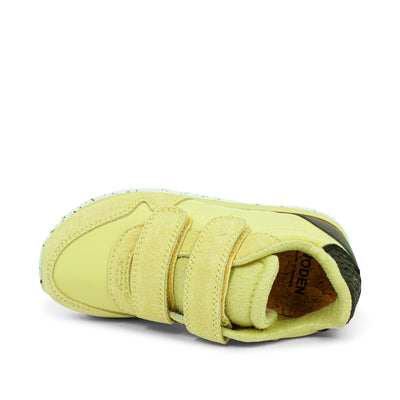 WODEN KIDS Nor Suede Sneakers 661 Lemongrass