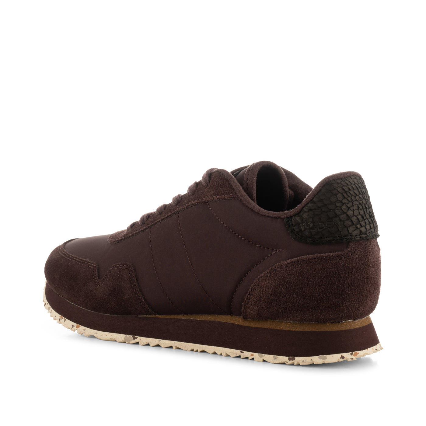 WODEN Nora III Leather Sneakers 780 Fudge