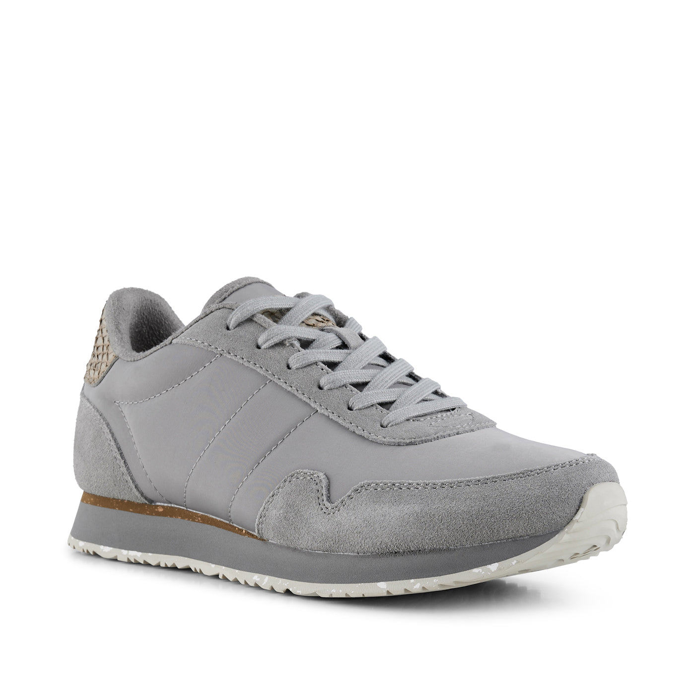 WODEN Nora III Leather Sneakers 804 Elephant