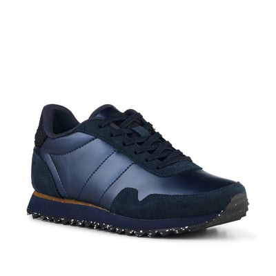 WODEN Nora III Metallic Nylon Sneakers 010 Navy