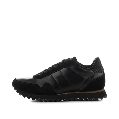 WODEN Nora III Metallic Nylon Sneakers 020 Black