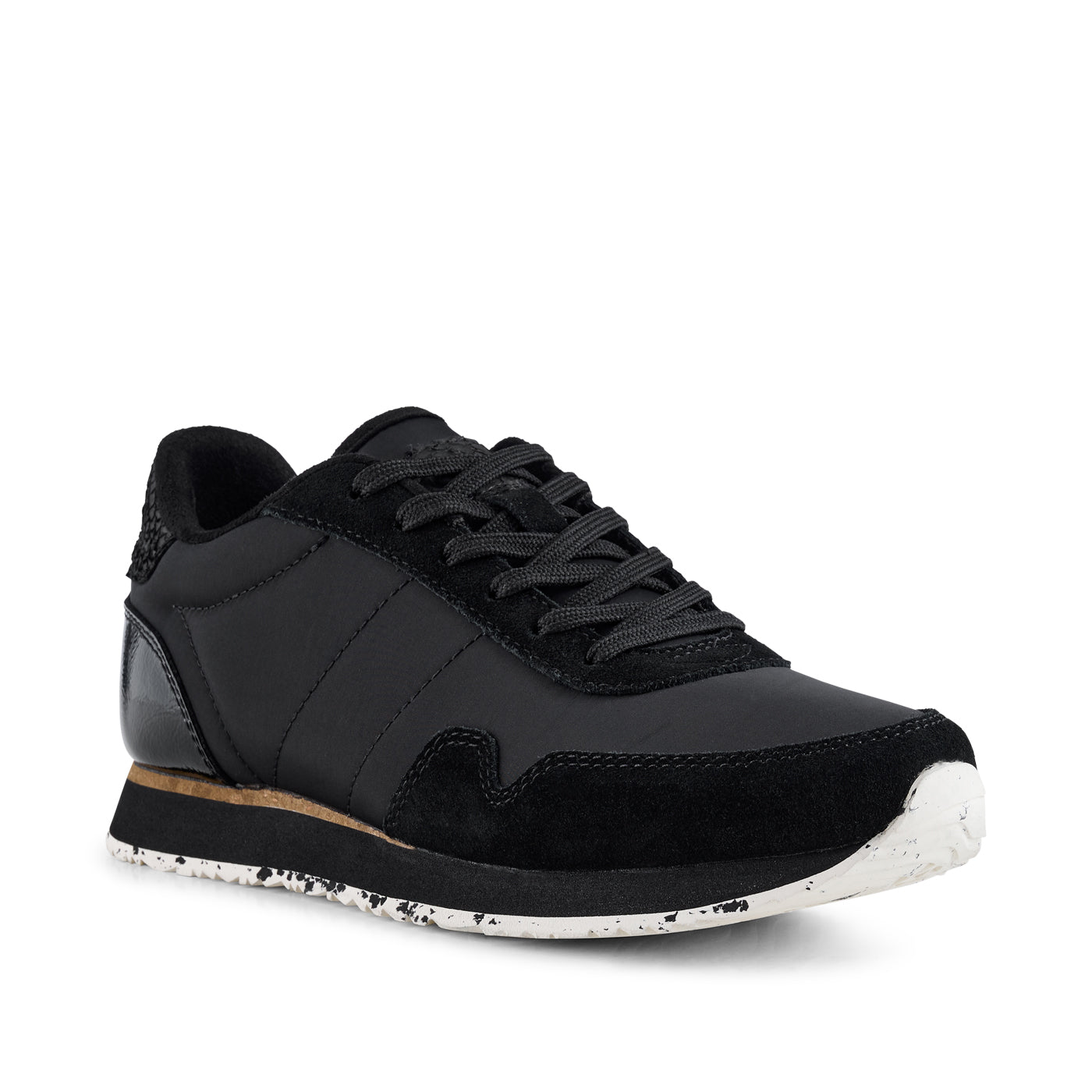 WODEN Nora III Patent Sneakers 020 Black