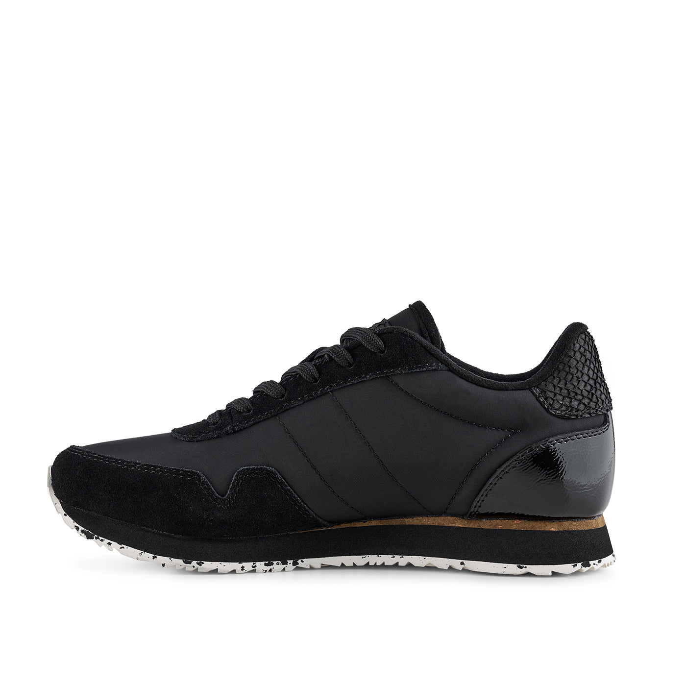 WODEN Nora III Patent Sneakers 020 Black