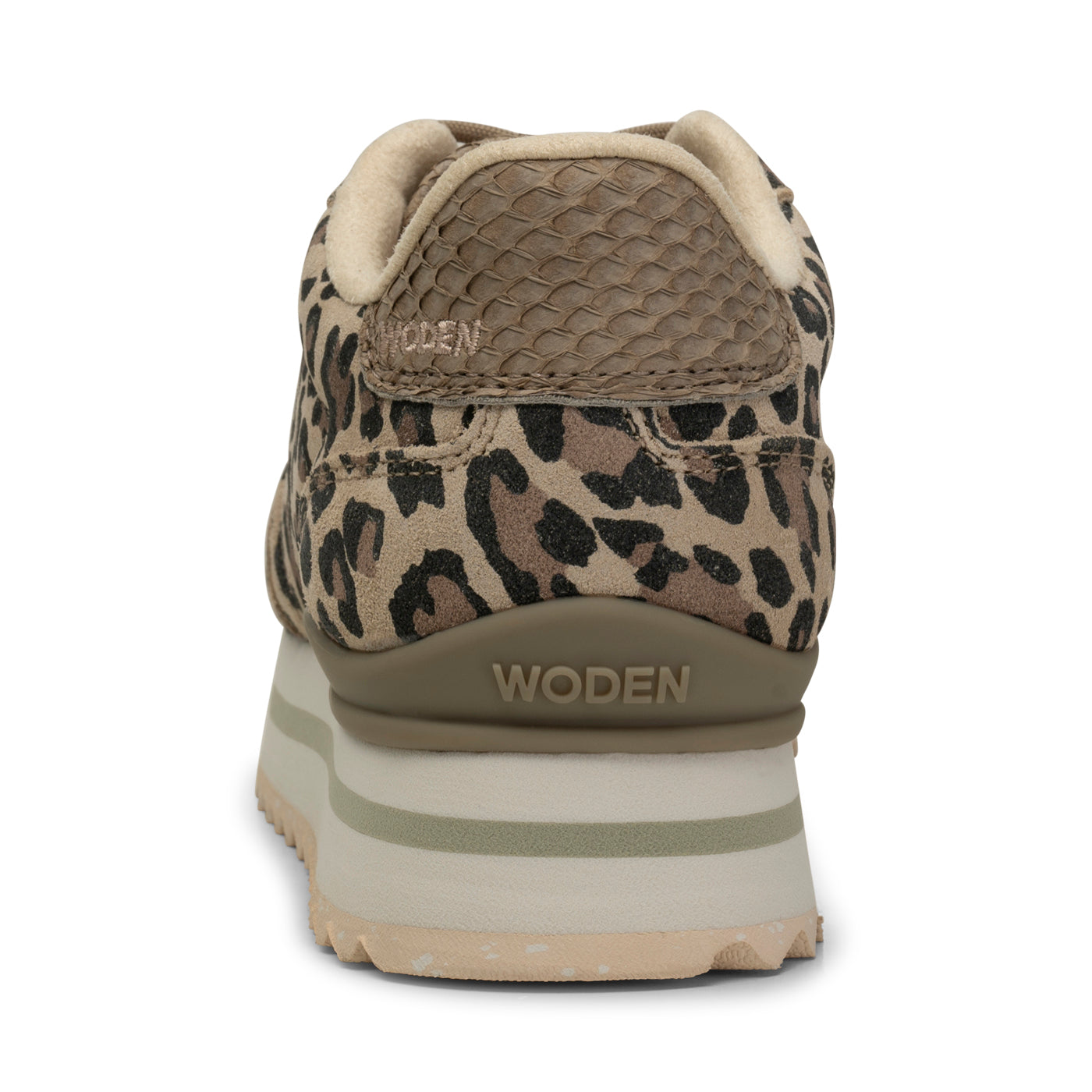 WODEN Nora III Plateau Animal Sneakers 327 Leopard