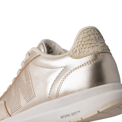 WODEN Nora Natural Soft Metallic Sneakers 045 Gold