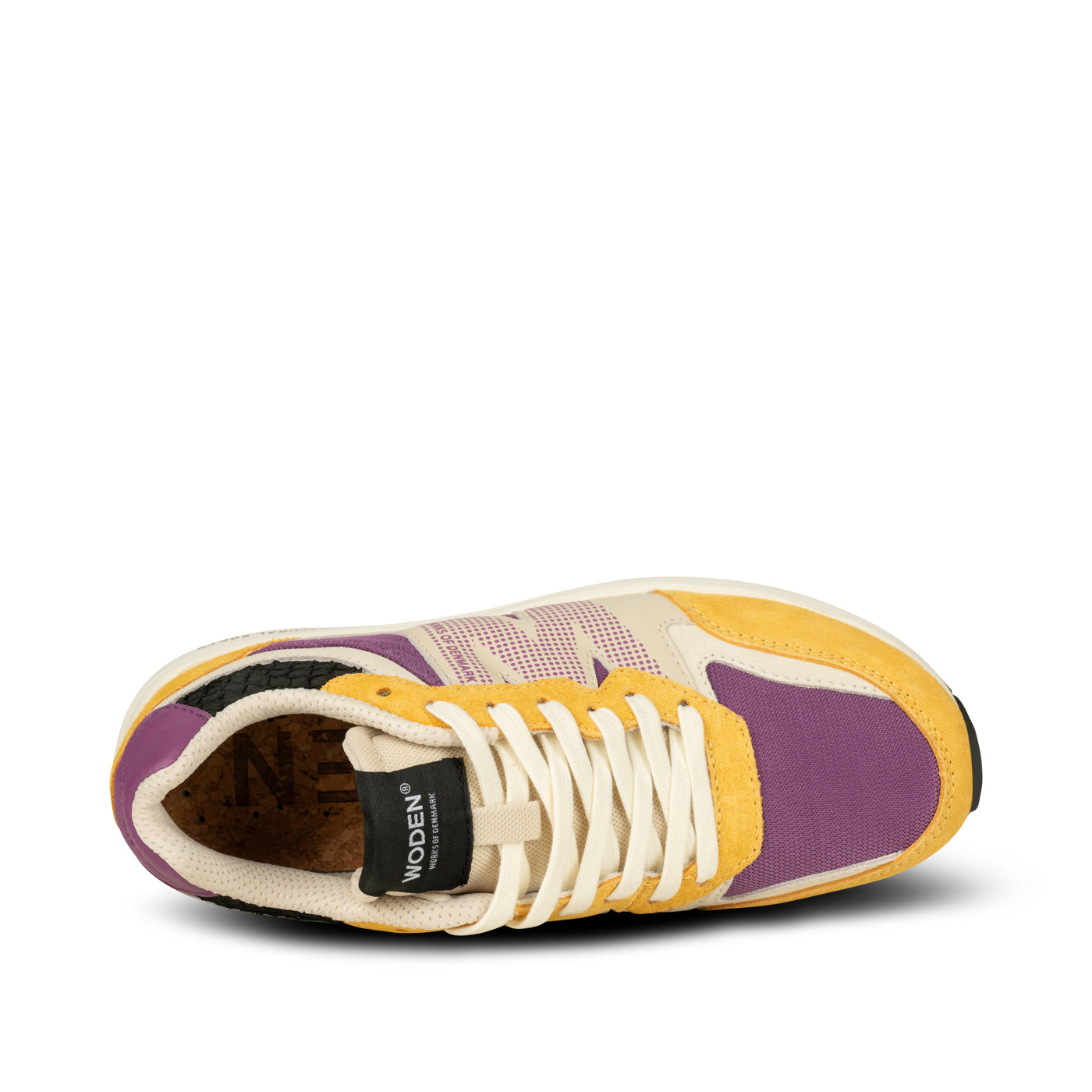 WODEN Rigmor Sneakers 108 Old Gold/Amethyst